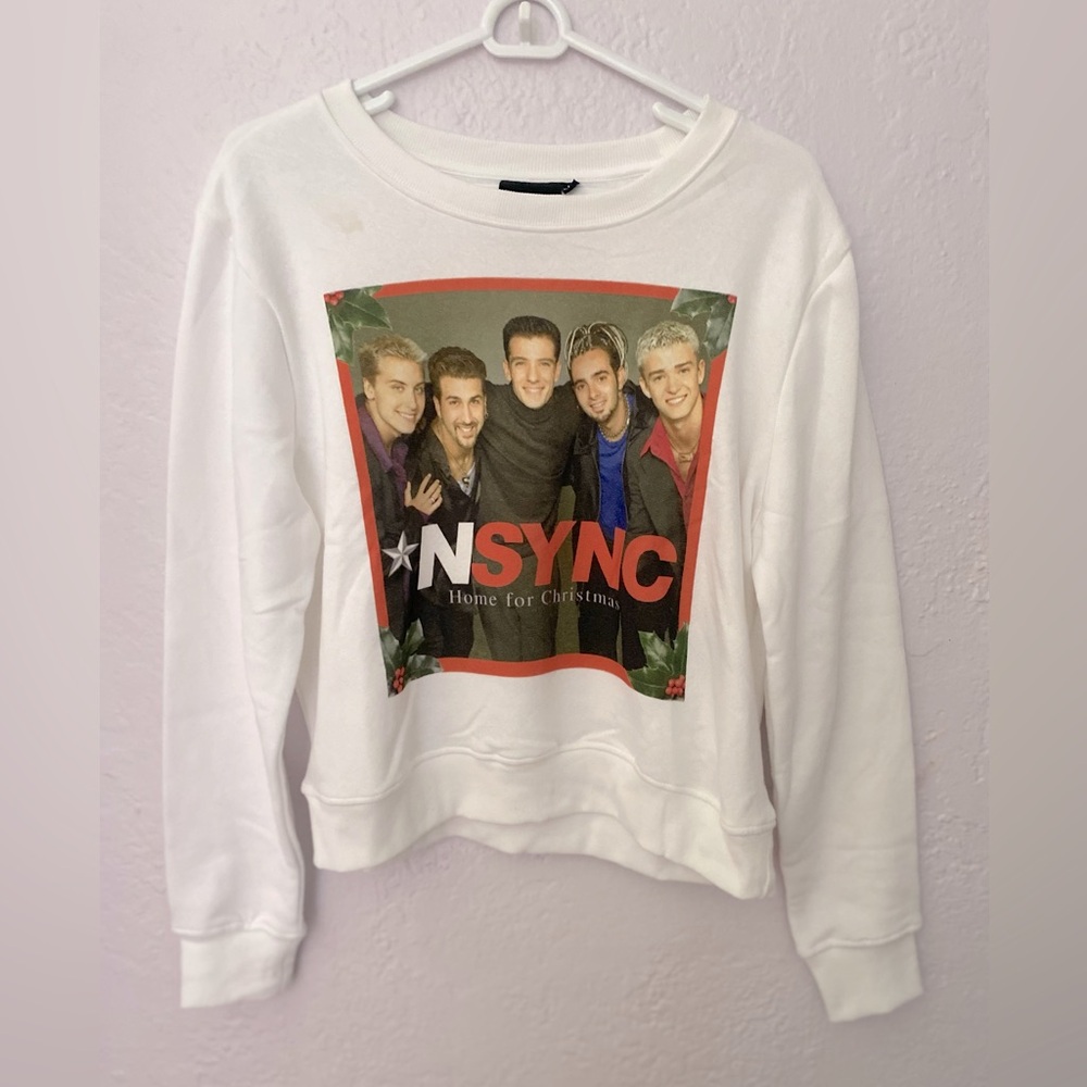 *NSYNC Christmas Sweatshirt original 1998 Never Worn